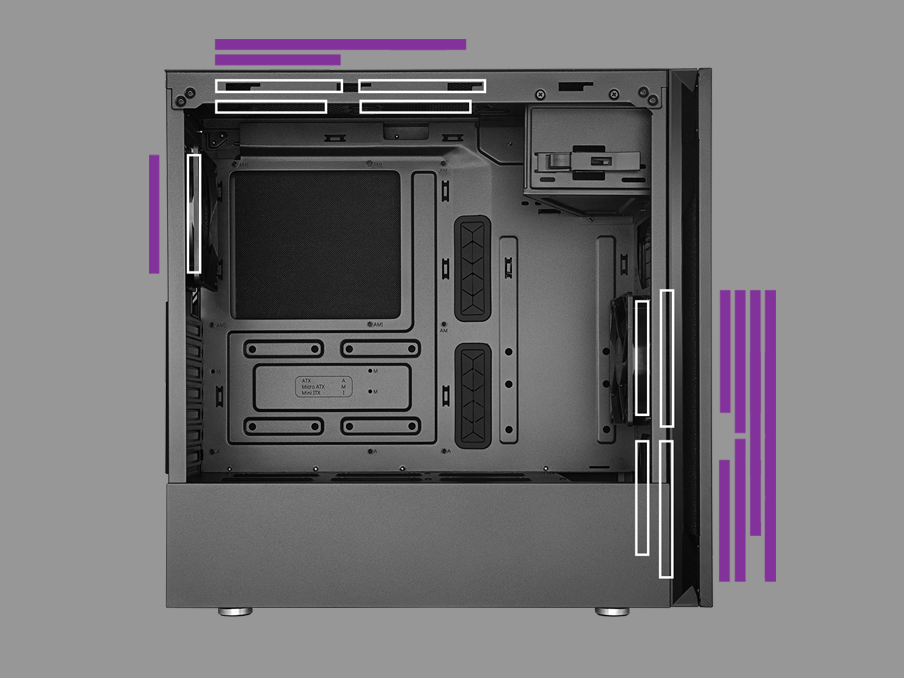 Silencio S400｜Cooler Master｜株式会社アユート PCパーツ・VR